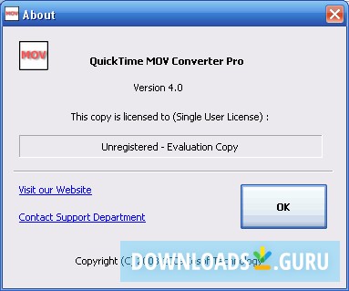 quicktime player mov files free download