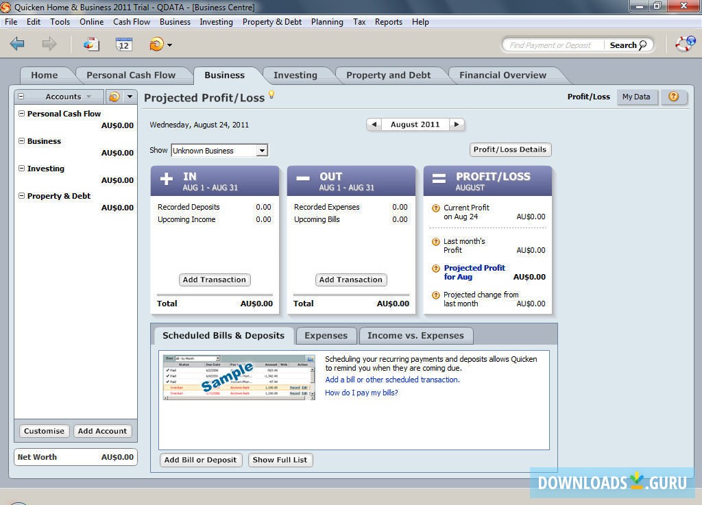 Quicken HOME & BUSINESS