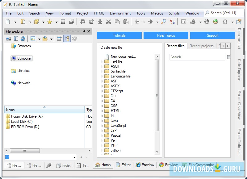 for windows download RJ TextEd 15.96