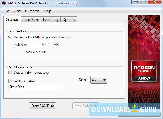 Radeon RAMDisk