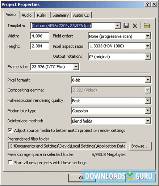 Radiance for Vegas Pro