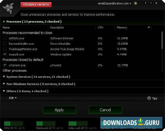 free downloads Razer Cortex Game Booster 10.7.9.0