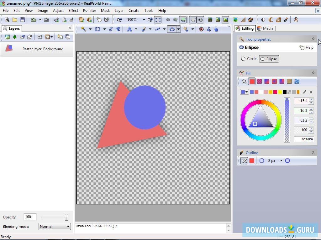 Creating a new image