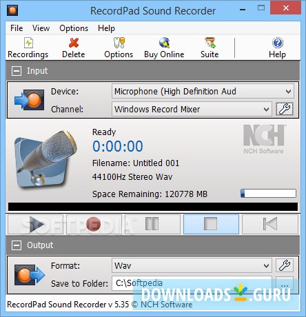 recordpad sound recorder serial number