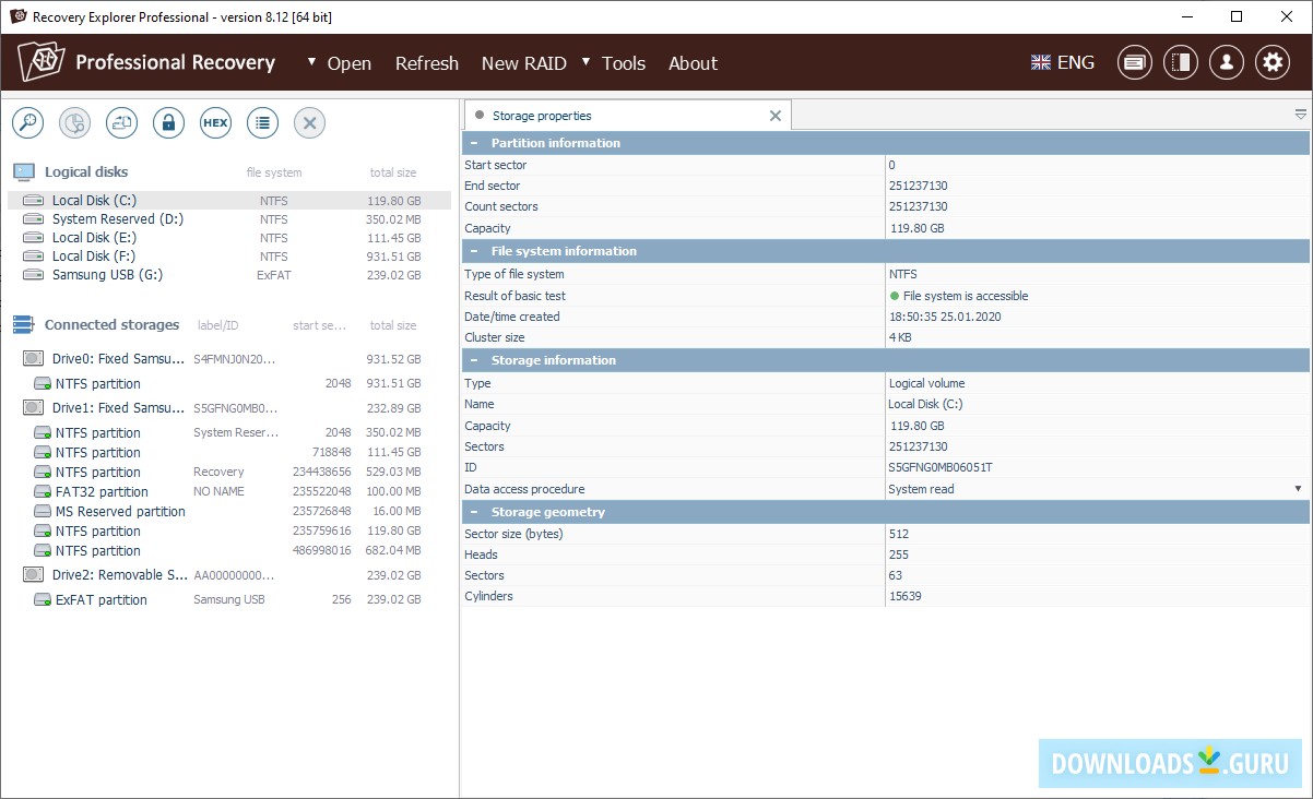 Recovery Explorer Professional