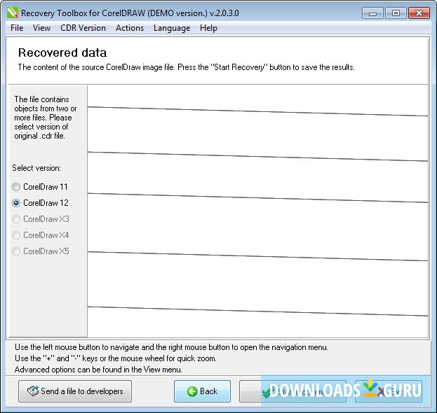 Recovery Toolbox for CorelDraw