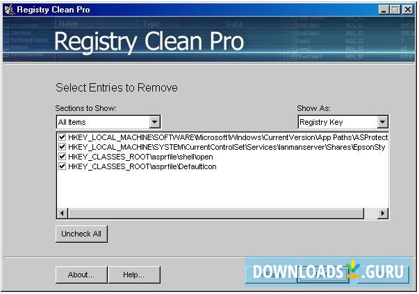 how to uninstall reg pro cleaner windows 10