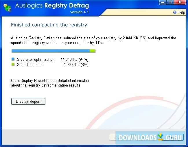 download the new version Auslogics Registry Defrag 14.0.0.4