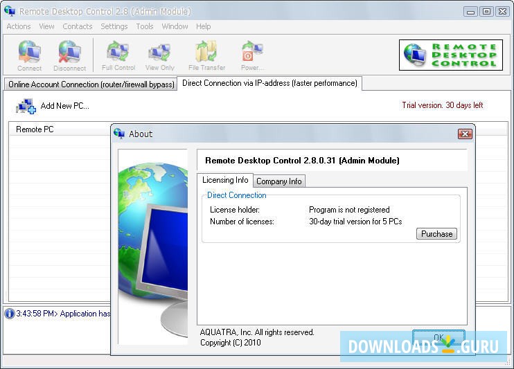 pc remote windows 7 download