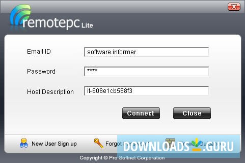 RemotePC Lite Host
