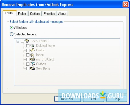 Remove Duplicates from Outlook Express