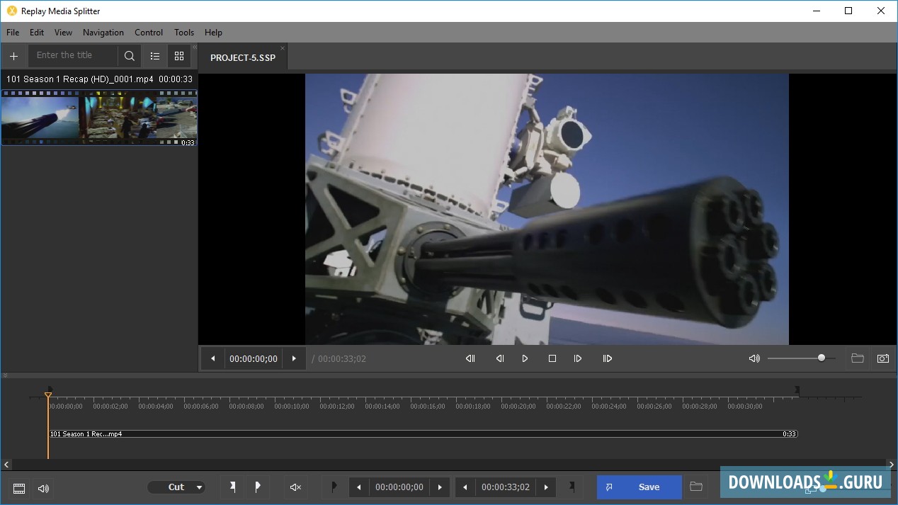 Splitting Video File