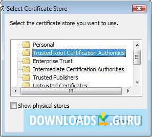 ResNet Root Certificate Wizard