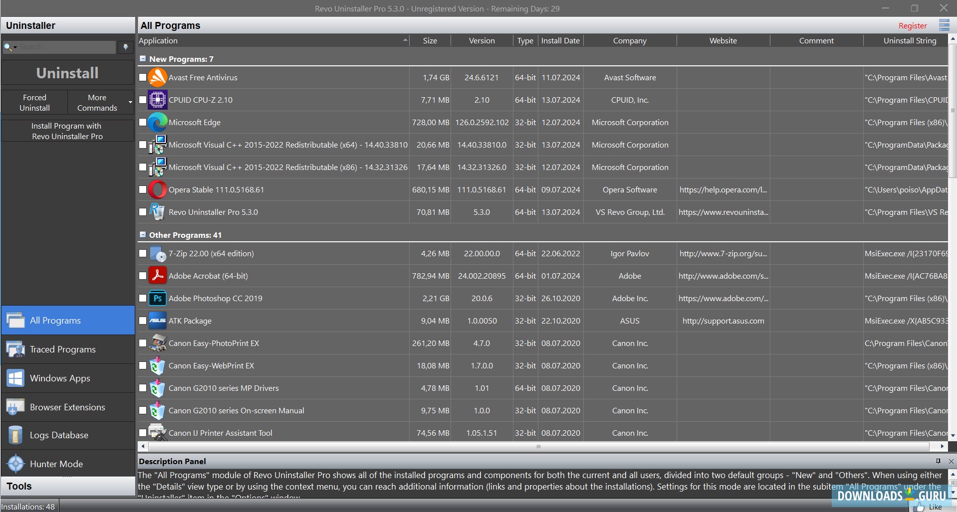 Revo Uninstaller Pro