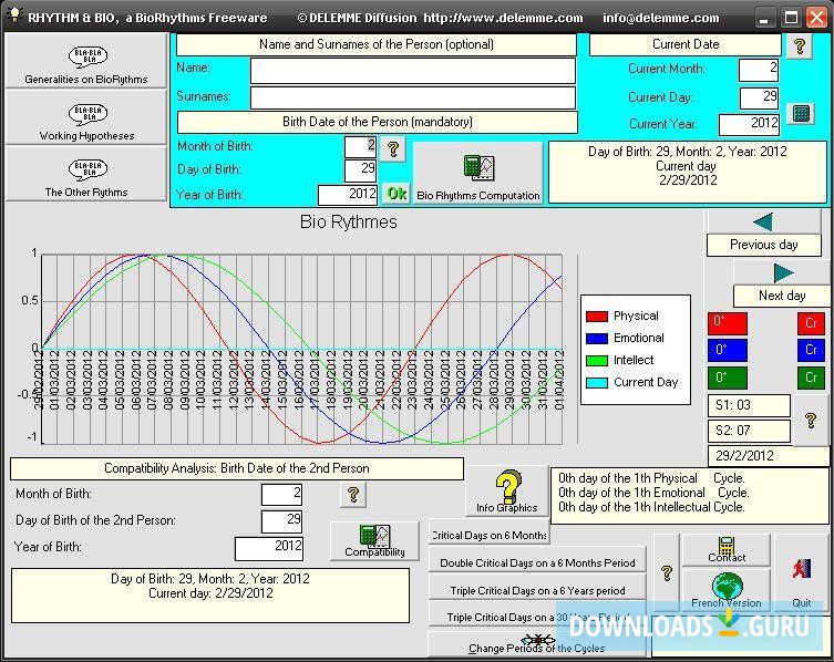 Main interface
