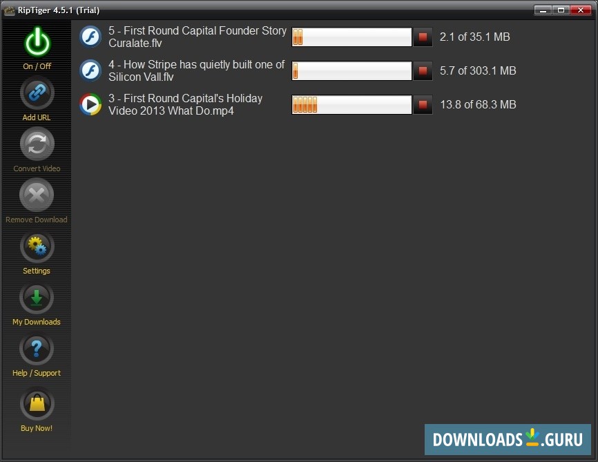 Multiple Downloads in Progress