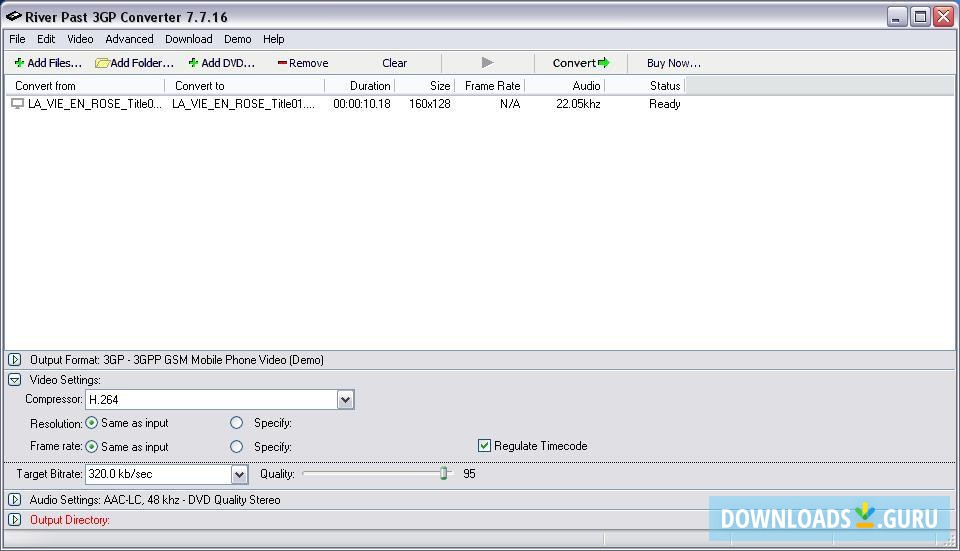 Stand Alone 3GP Converter
