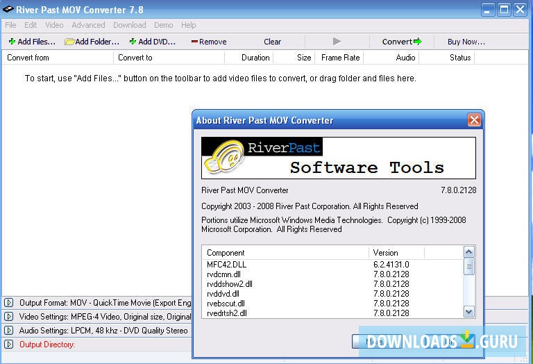 River Past MOV Converter and Booster Pack
