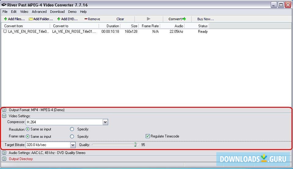 River Past MPEG-4 Converter and Booster Pack