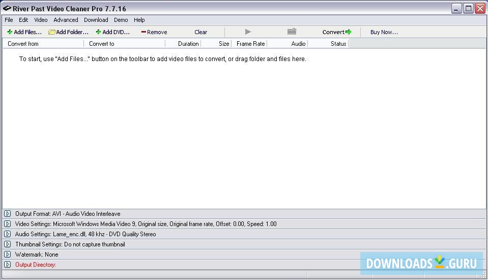 River Past Video Cleaner Pro