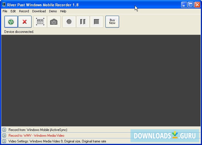 River Past Windows Mobile Recorder