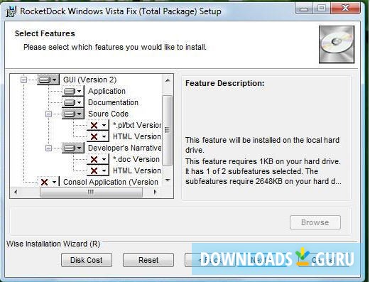 RocketDock Windows Vista Fix (Total Package)