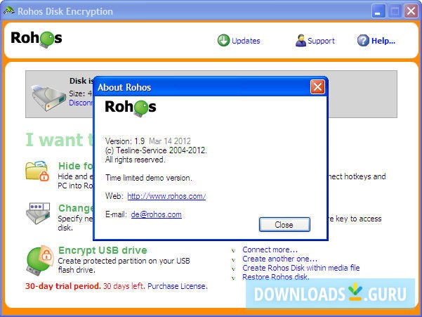 Rohos Disk Encryption