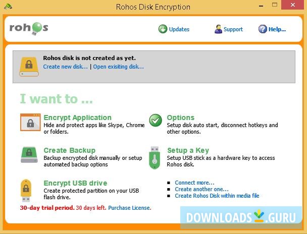 Rohos Disk Encryption