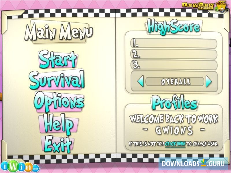 Main Menu