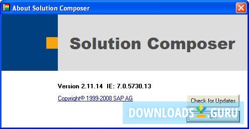 SAP Solution Composer