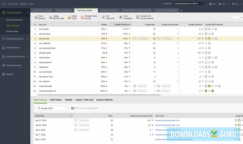 SEO PowerSuite