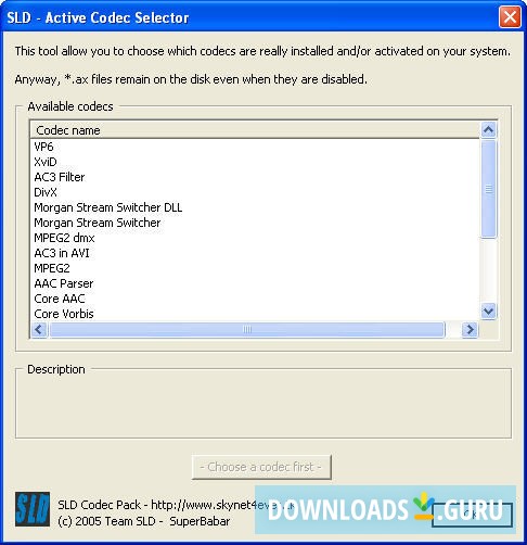 Download SLD CODEC PACK PRO for Windows 10/8/7 (Latest version 2020) - Downloads Guru