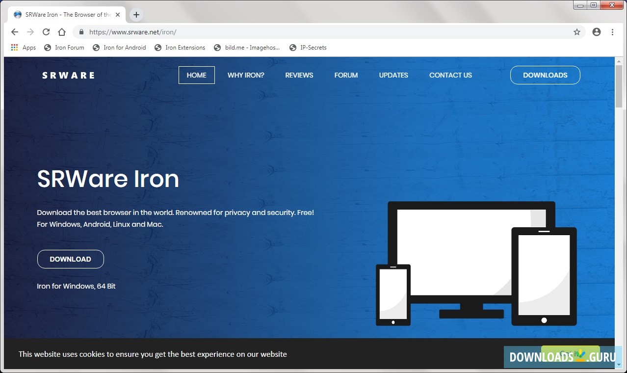 srware iron browser download