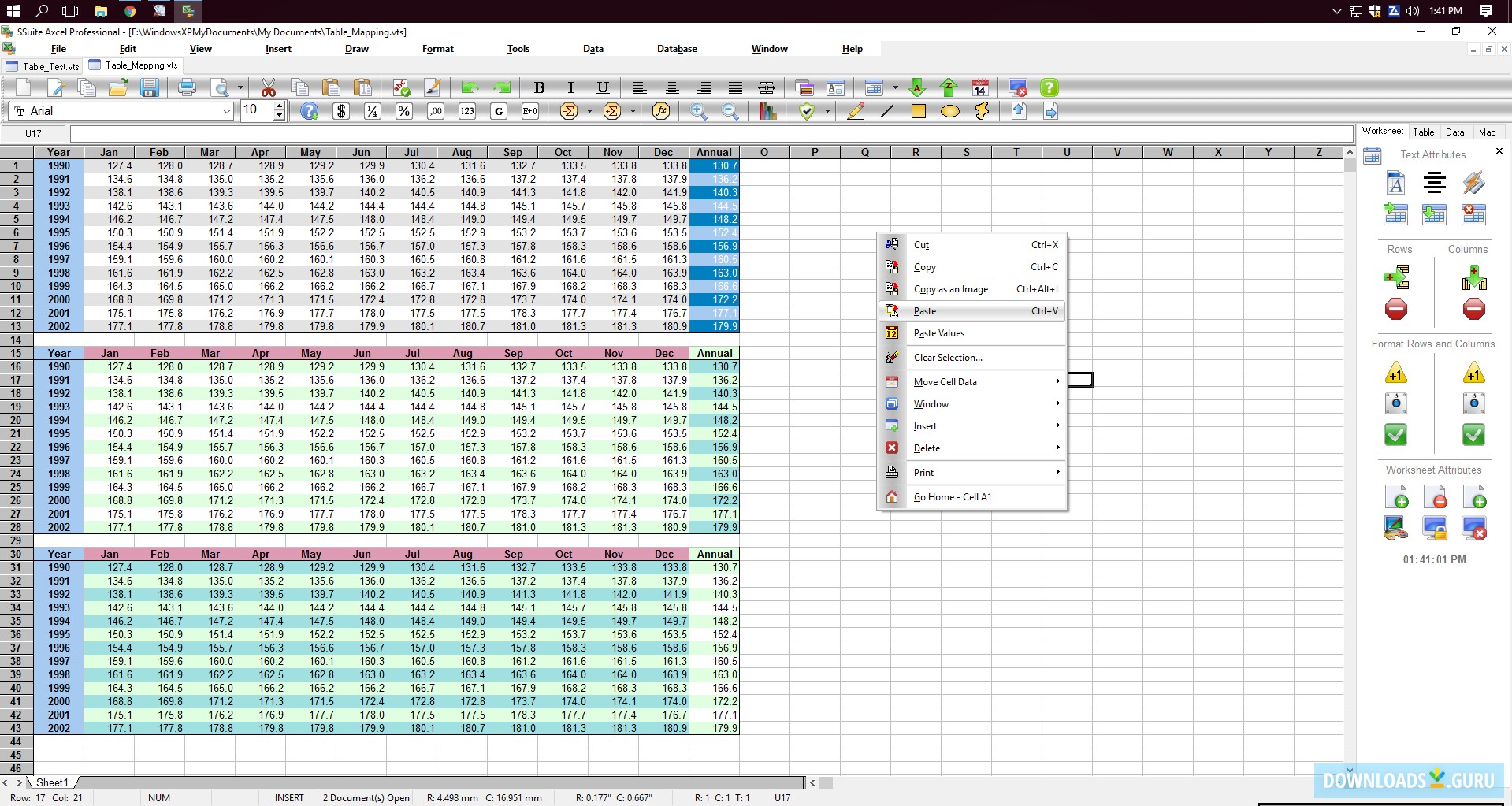 SSuite Axcel Professional Spreadsheet