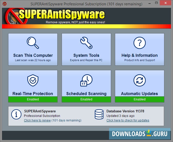SuperAntiSpyware Professional X 10.0.1254 instal the last version for windows