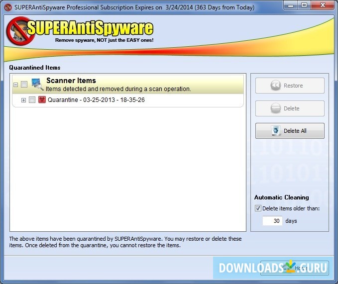 microsoft download manager superantispyware