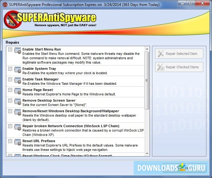 download SuperAntiSpyware Professional X 10.0.1254