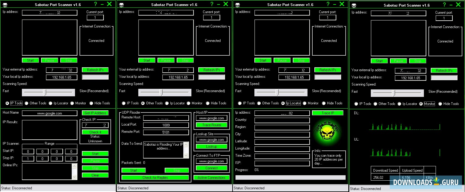 Sab0taz Port Scanner