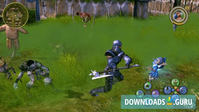 Shadow warrior fighting