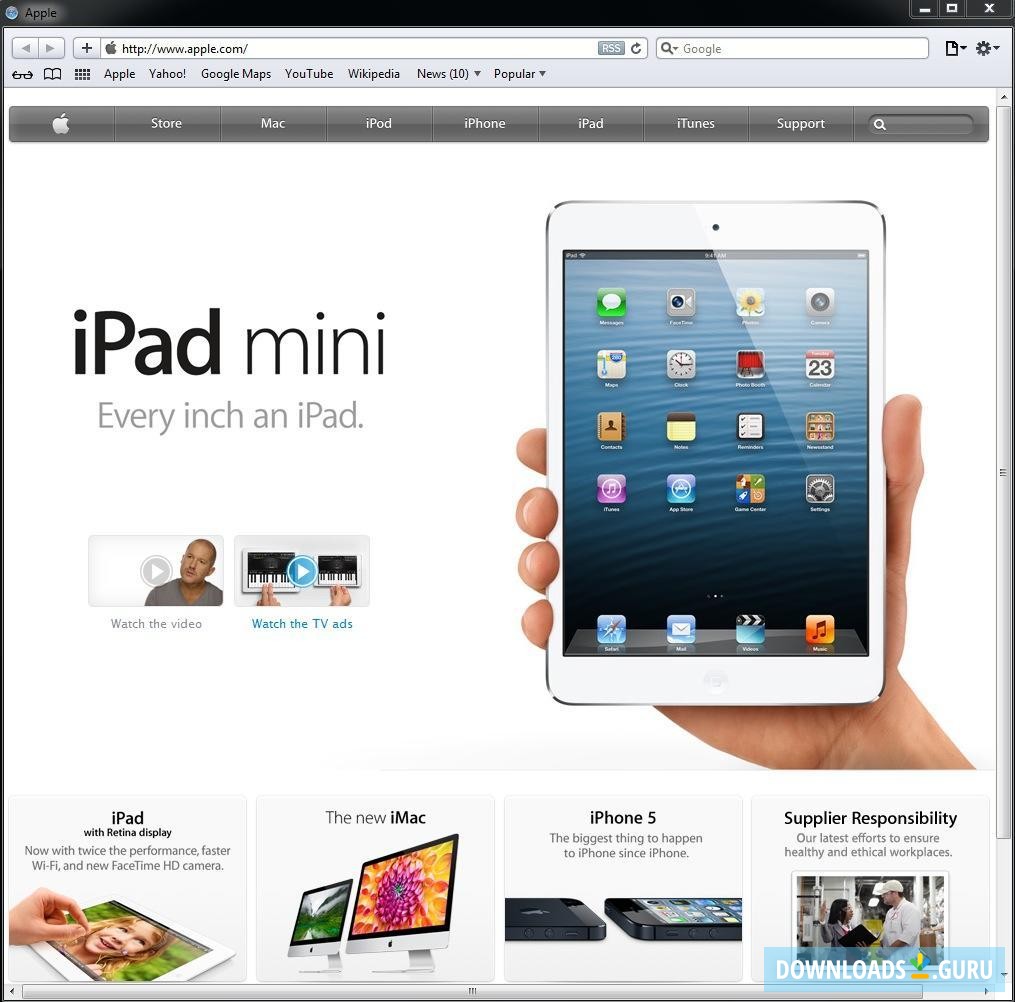apple safari download for windows 10
