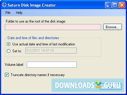 disk image creator windows 10