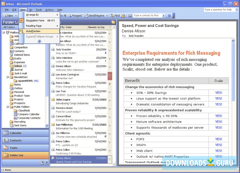 Scalix Connect for Microsoft Outlook