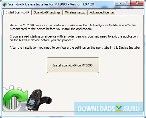 Scan-to-IP
