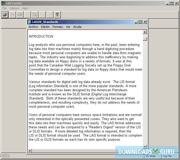 Schlumberger Log Data Toolbox