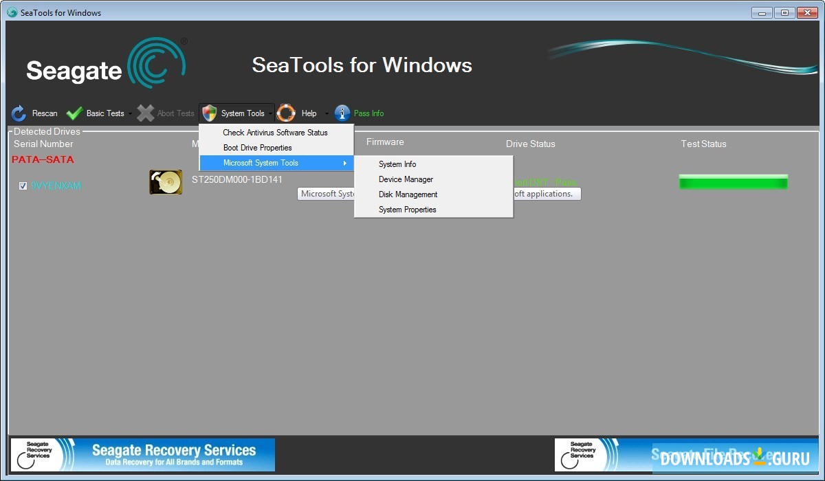 seatools for windows download