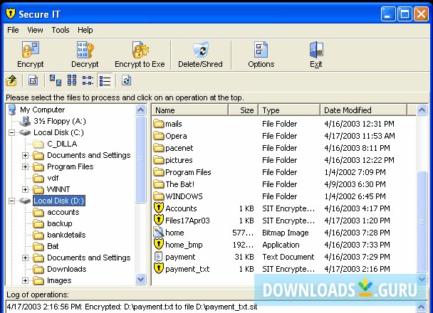 Secure IT Encryption Software