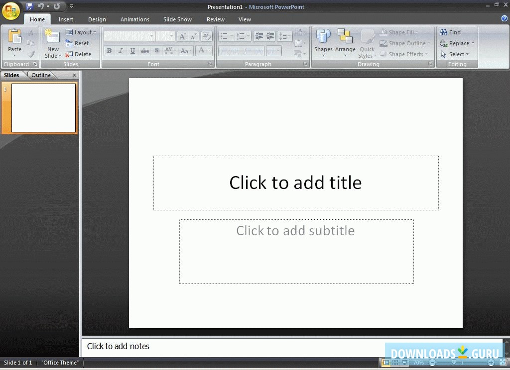 microsoft office 2007 powerpoint templates free download