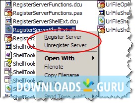 RegisterServer screenshot