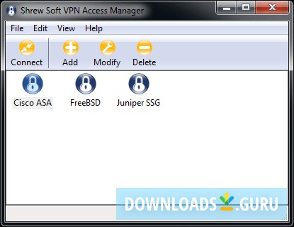 Shrew Soft VPN Client