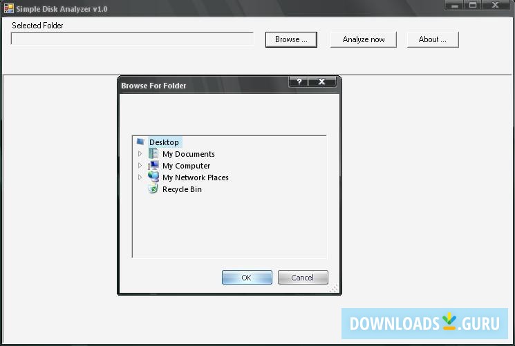Browse for folder